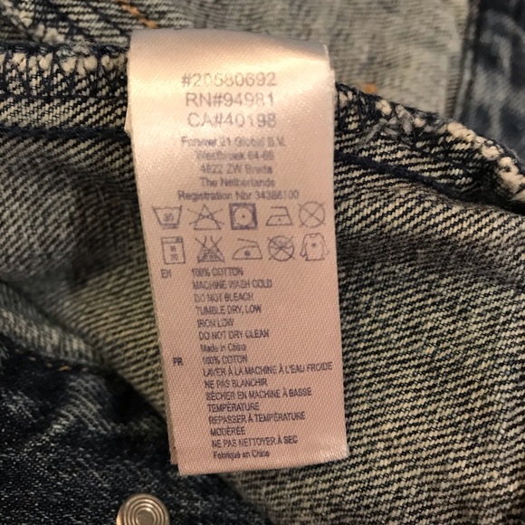 Forever 21 Denim Vest - Picture 15 of 16